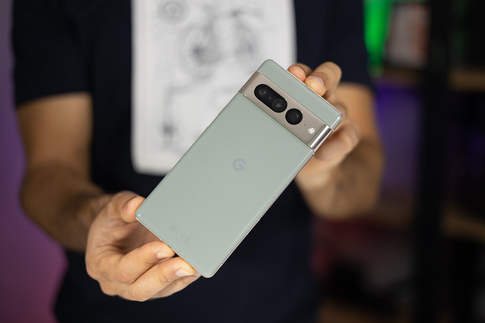 Image Source – PhoneArena. Pixel 7 Pro in Hazel - Pixel 7 and Pixel 7 Pro colors: all the official hues