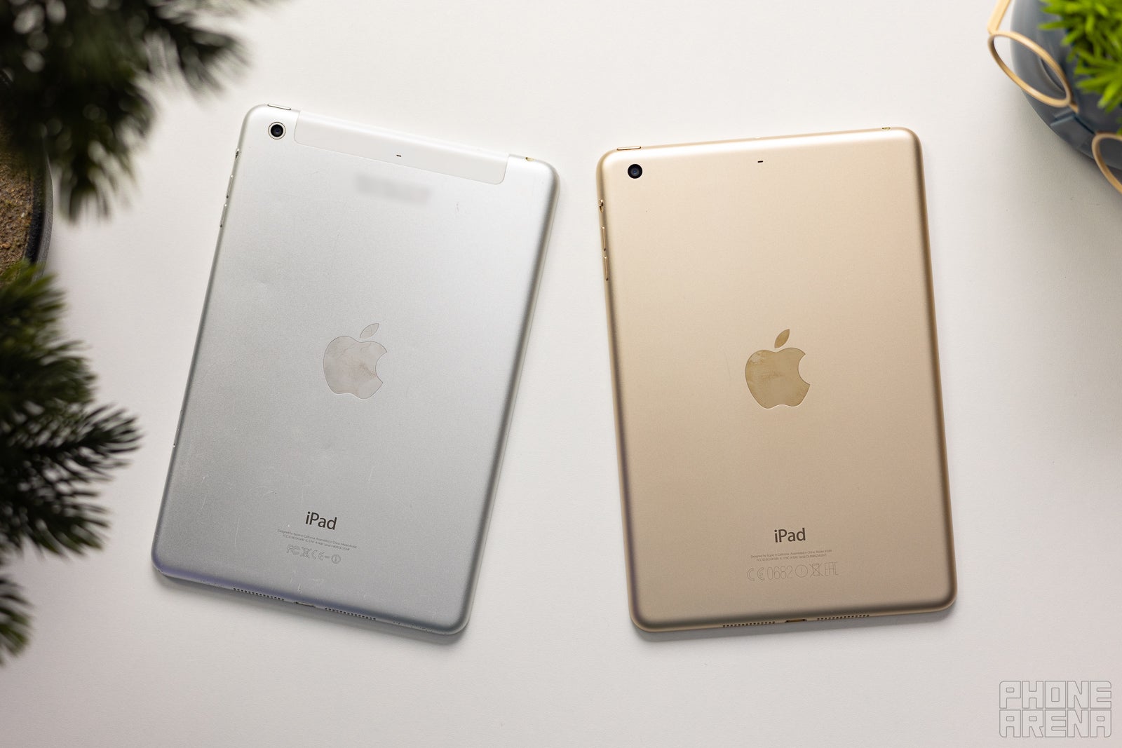 That left one has someone&#039;s name and email engraved (we blurred it) and looks like it&#039;s been through the wash a couple of times; lots of tiny dents and scratches! - Buying this iPad is a terrible choice, but nostalgia is stronger than logic