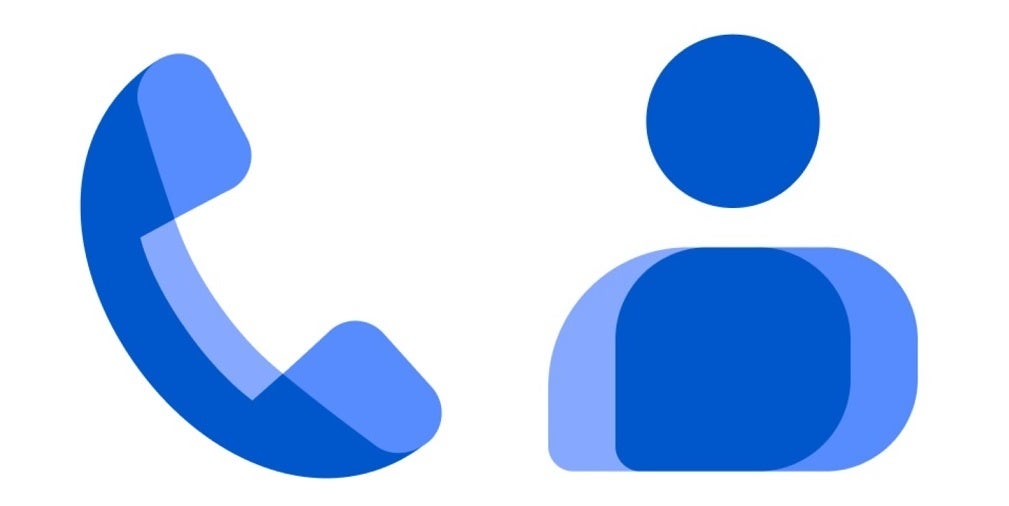 Google's new Phone and Contacts icon - Google announces new features and new icon for its Messages app