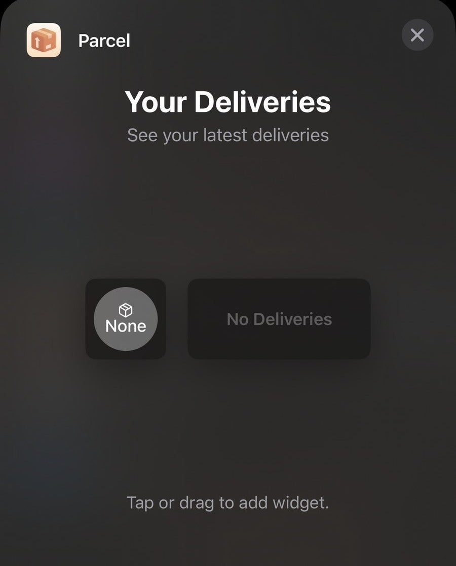 Parcel para iOS: los mejores widgets de pantalla de bloqueo para iOS 16