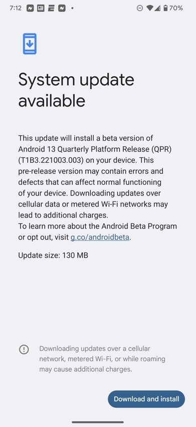 Google releases Android 13 QPR1 beta 3 - Google releases Android 13 QPR1 beta 3 for Pixel 4a through Pixel 7 line