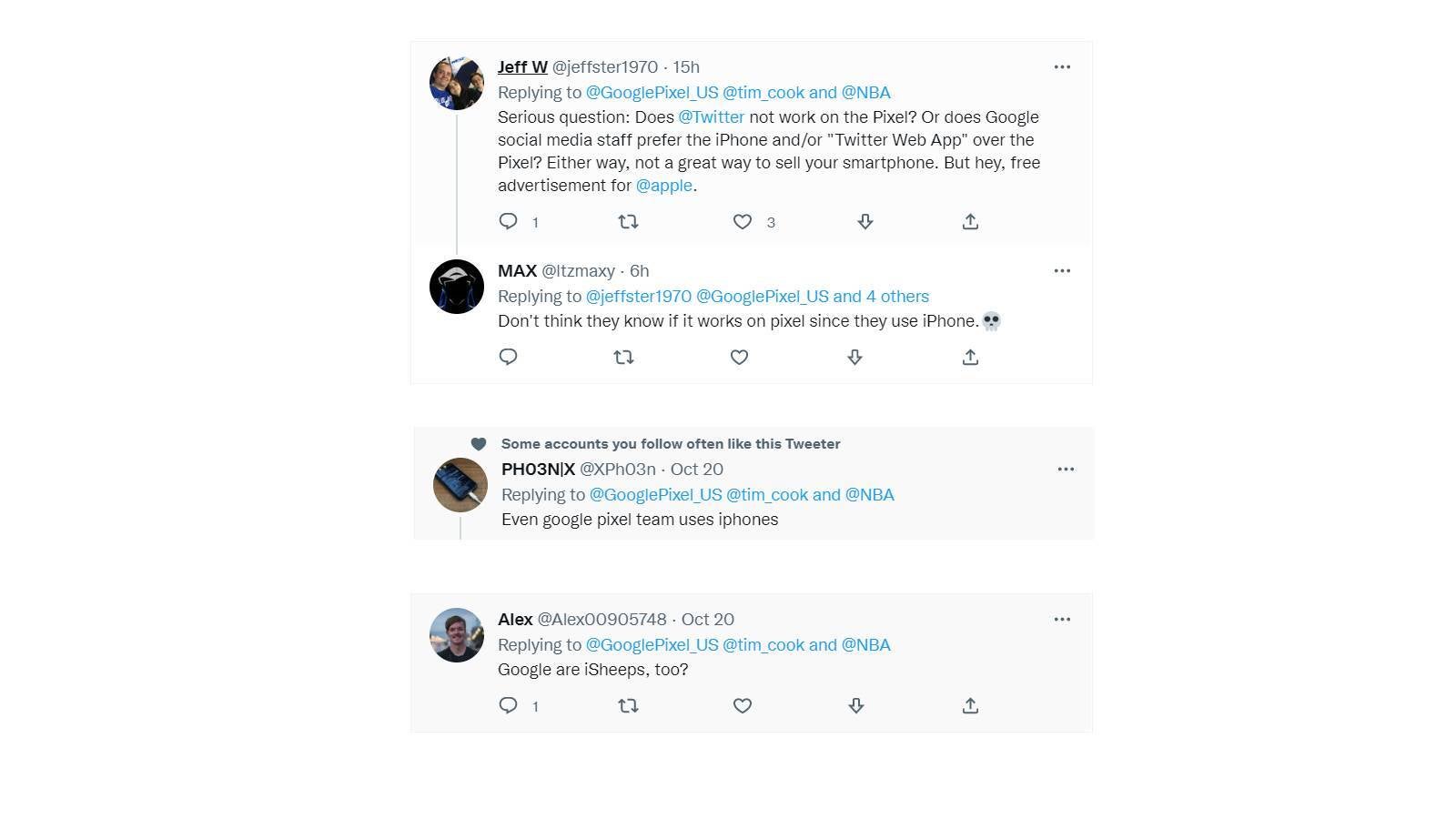 Roast gone wrong: Google disses Apple for marketing theft using an iPhone