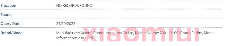 Redmi K60 Gaming appears on IMEI with Snapdragon 8 Gen2 promises