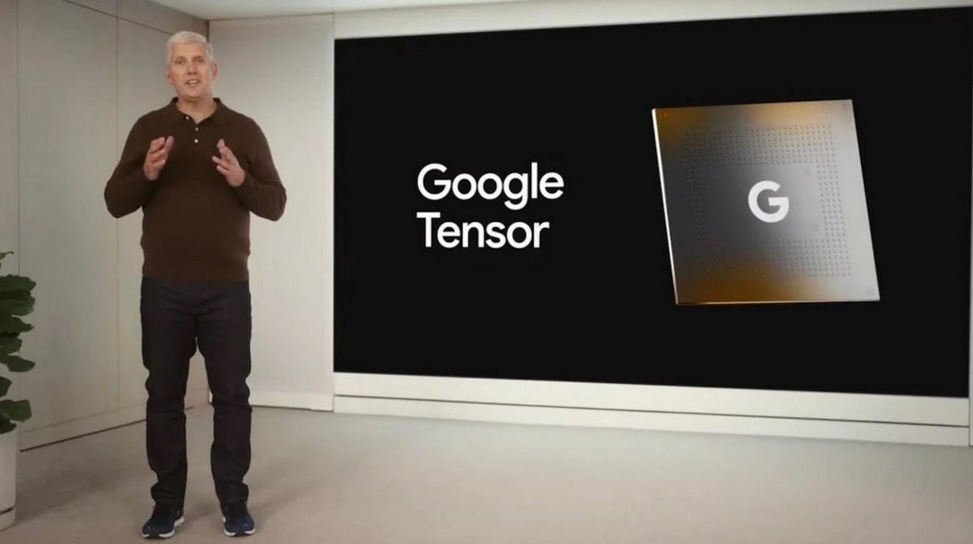 Google's Ric Osterloh introduces the first generation Google Tensor in 2021 - Google: Tensor is made to support useful AI features, not win benchmark battles
