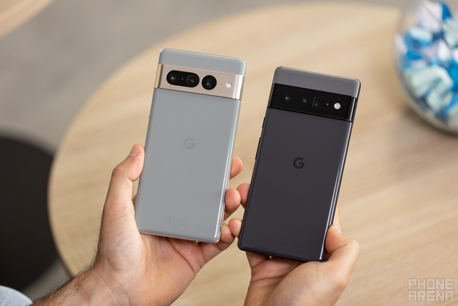 The new Pixel 7 Pro (left) alongside its predecessor - the iPhone 14 and Pixel 7 - are respectable upgrades, but will the Galaxy S23 crush it?  Here's why I'm excited about it, no matter what