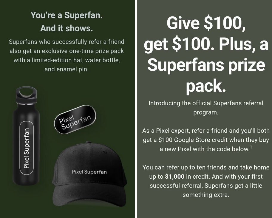 Get enough pals and family to buy a new Pixel and you might earn enough reward money to get a free phone yourself - If you're a persuasive type, you might be able to get Google to pay for your Pixel 7 series phone