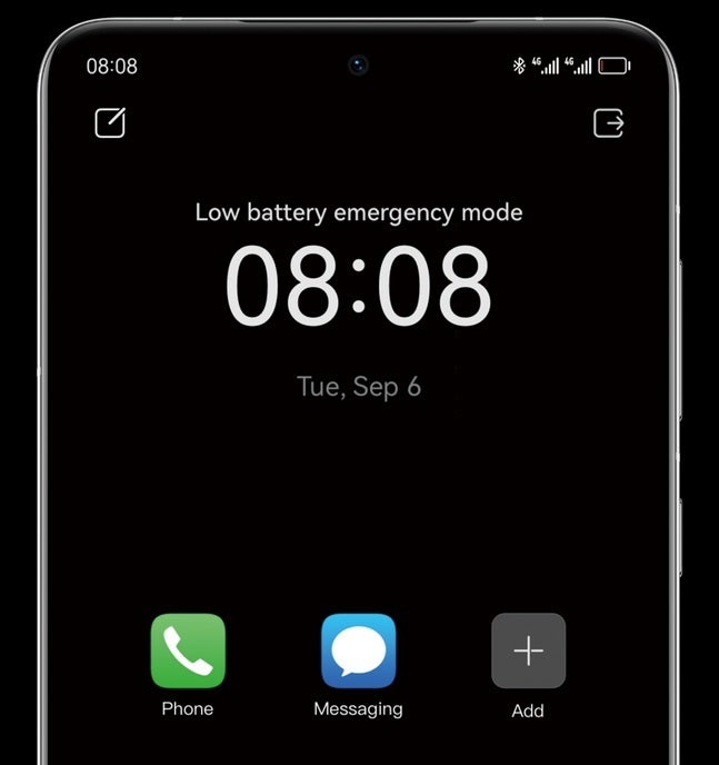 The Low battery emergency mode will give you 12 minutes of phone calls and three hours of standby with 1% remaining - Watching this video might make some Americans drool over a phone they cannot buy