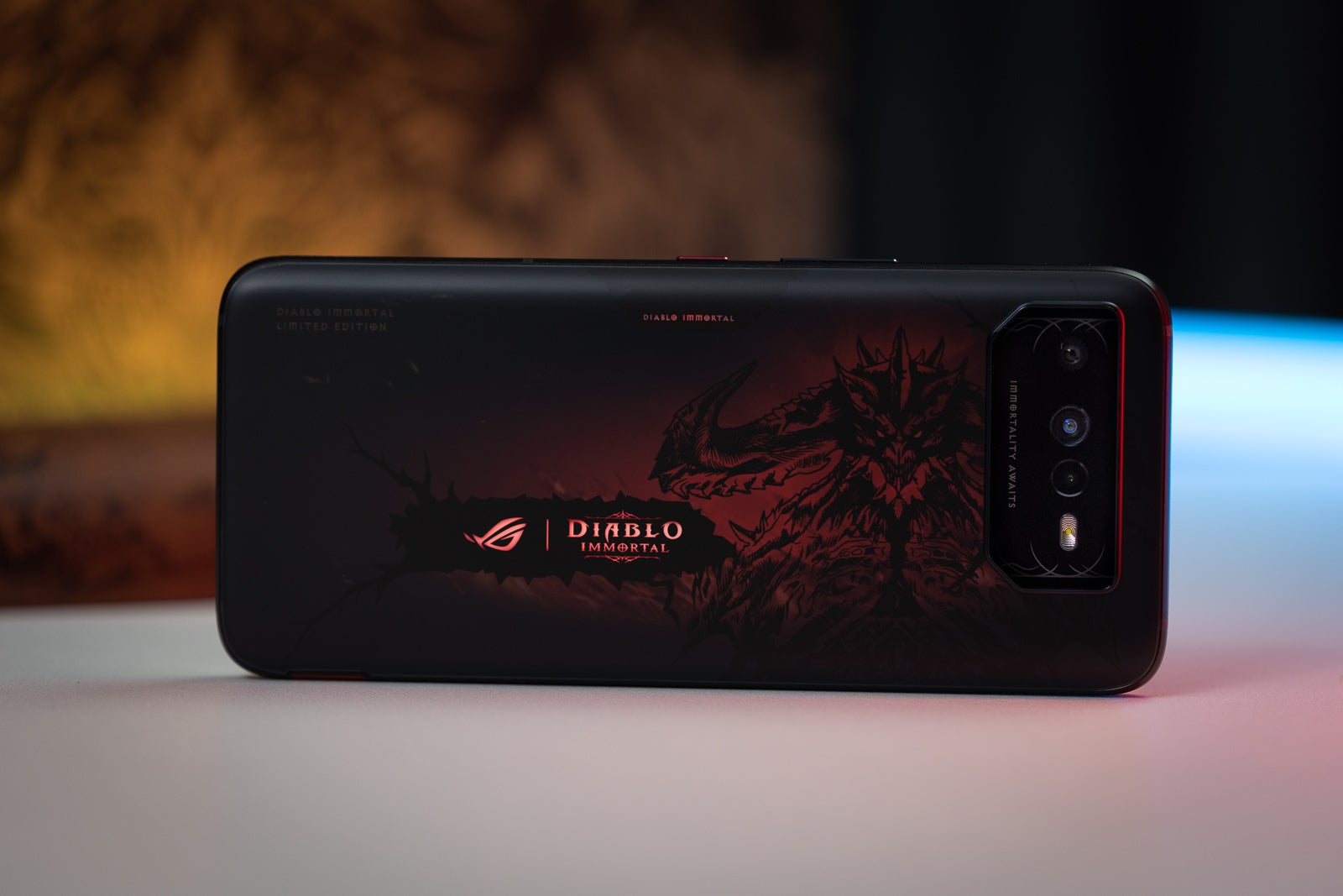 این گزینه رنگی را کاهش می دهد - ROG Phone 6 Diablo Edition به طرز شیطانی عالی است