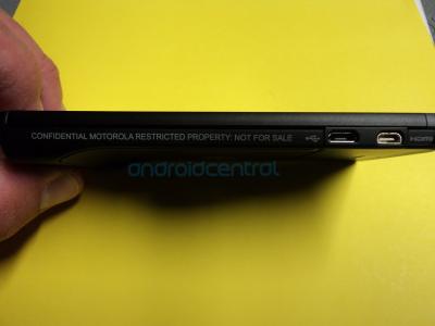 Motorola DROID X 2 poses for a new photo shoot
