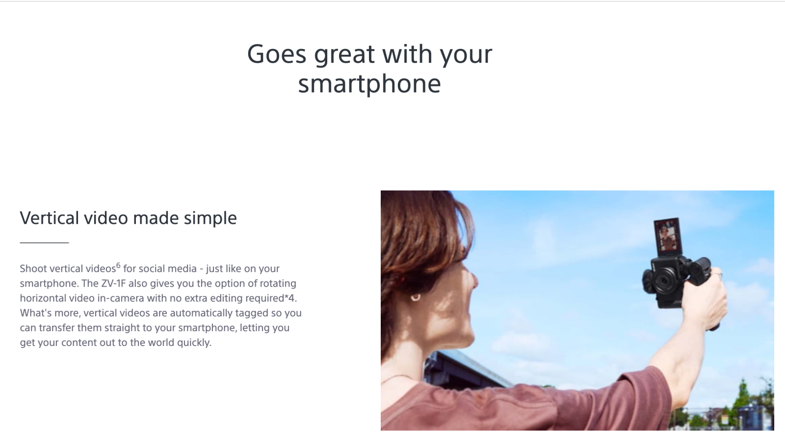 Vaš pametni telefon se odlično znajde tudi brez njega.  - Apple in Samsung se smejita;  Sony misli, da lahko nova kamera za 500 USD nadomesti vaš iPhone, Galaxy!