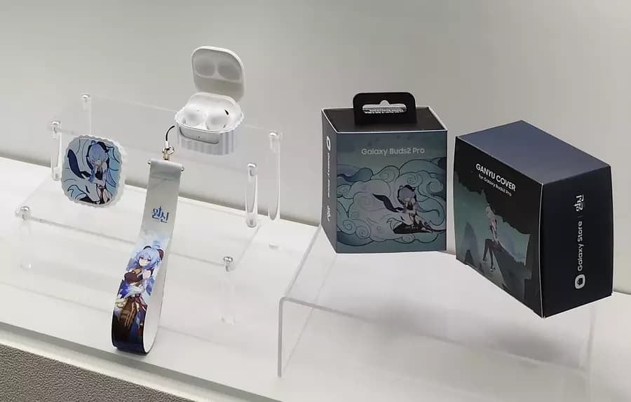 Présentation des Galaxy Buds 2 Pro Ganyu Edition !  - L'esthétique de Genshin Impact apportée au Galaxy Z Fold 4 via une nouvelle collaboration en édition spéciale