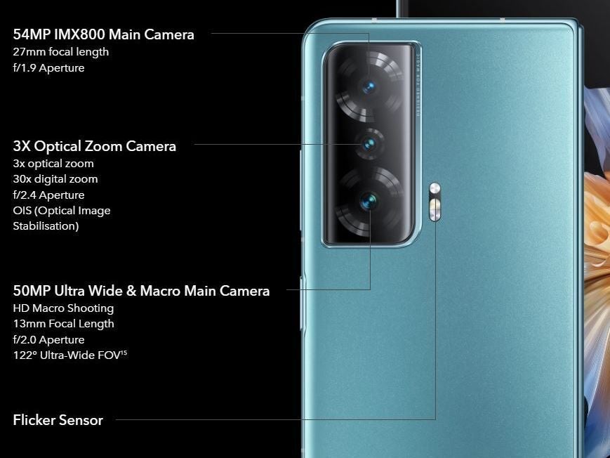 A TL;DR regarding the Magic Vs and its triple camera setup. - Honor Magic Vs reveal showcases a lightweight and sleek foldable
