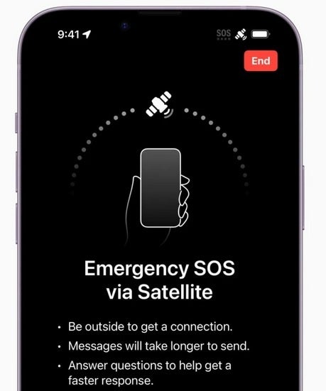 Apple has already provided emergency satellite connectivity for the iPhone 14 range - Samsung reportedly included this new feature Apple, Huawei with the Galaxy S23 range