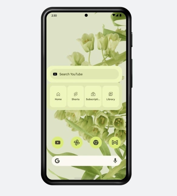 A new YouTube search widget is on the way - Google announces several new Android features including an eagerly-awaited widget