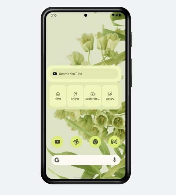 A new YouTube search widget is on the way - Google announces several new Android, Wear OS features including an eagerly-awaited widget