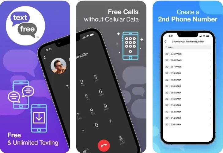 TextFree app - Best apps for a free second phone number on iOS and Android