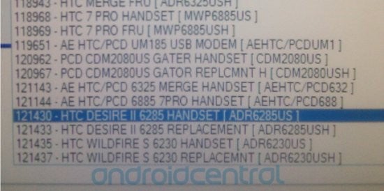 Leaked roadmap for Cellular South uncovers a listed HTC 7 Pro