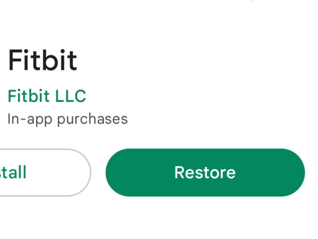 The Restore button can be found in the App’s Play store page. - New useful features to hit the Google Play store app soon