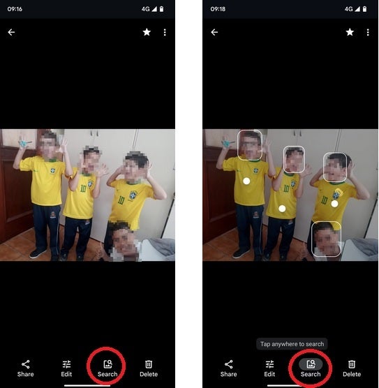 Fitur pengujian Google yang akan mencari foto Anda untuk lebih banyak gambar berisi wajah yang Anda lihat - Google menguji alat pencarian berbasis wajah untuk aplikasi Foto