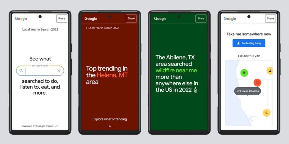 Google will launch a local hub that will show trends based on Google use in local areas - You'll be surprised when you find out the most googled word in the world this year