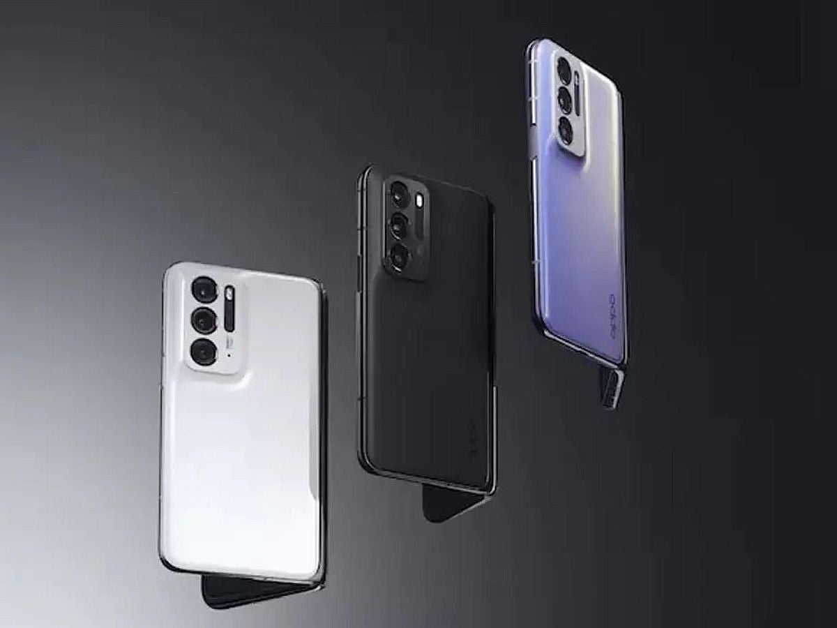 Leaked renders of the Oppo Find N2, rumored to be available in Black, White and Purple. - Inno Day 2022 set for next week, when Oppo will unveil its latest foldable smartphones