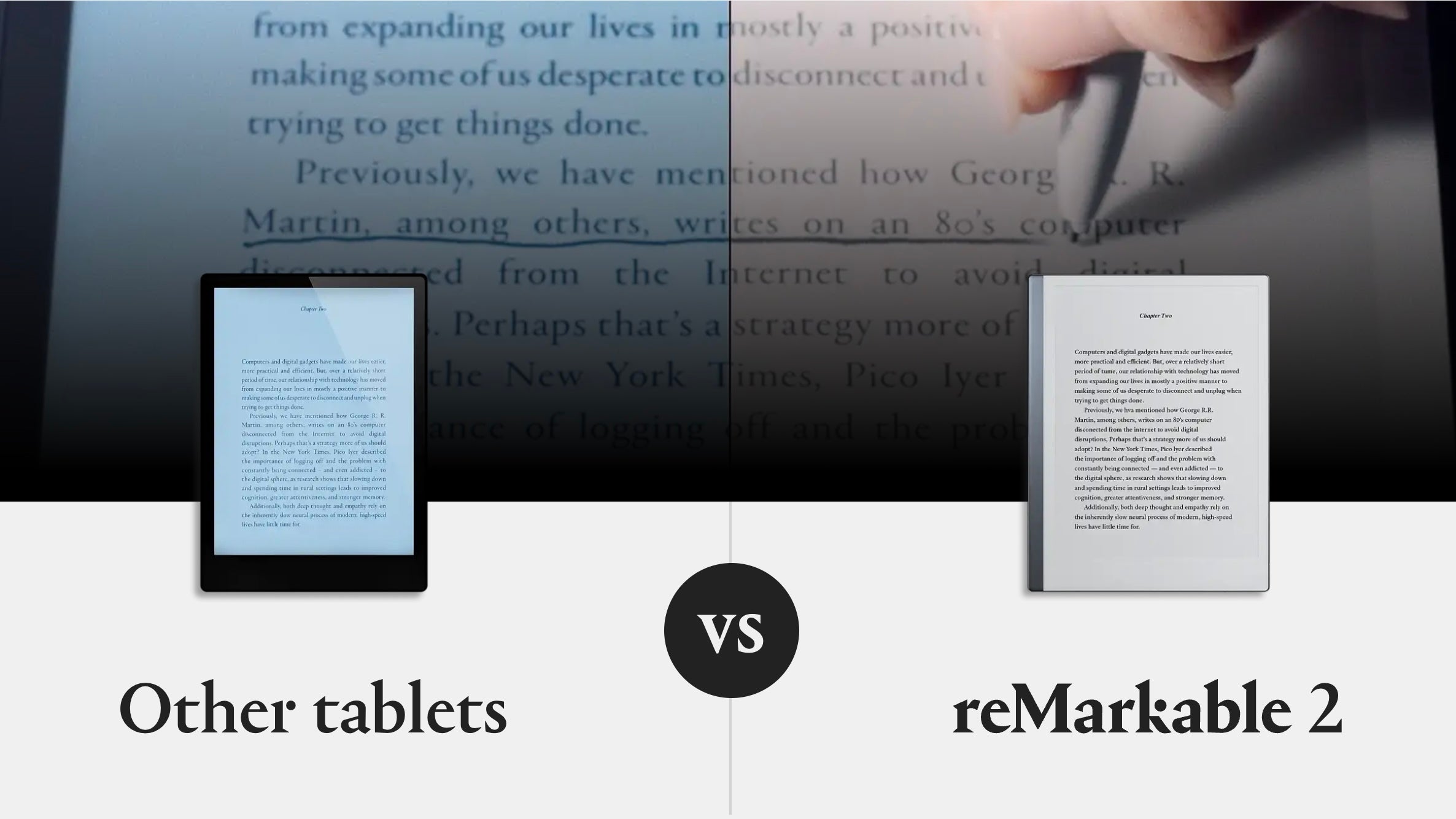 Kindle Scribe vs Remarkable 2: E Ink tablets