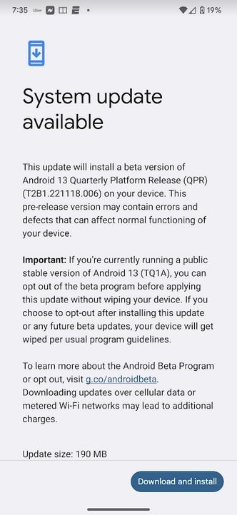 To get the features listed in this story, you need to install the Android 13 QPR2 Beta 1 update: Pixel 6 Pro gets Pixel 7 Pro battery saving feature with latest Beta update