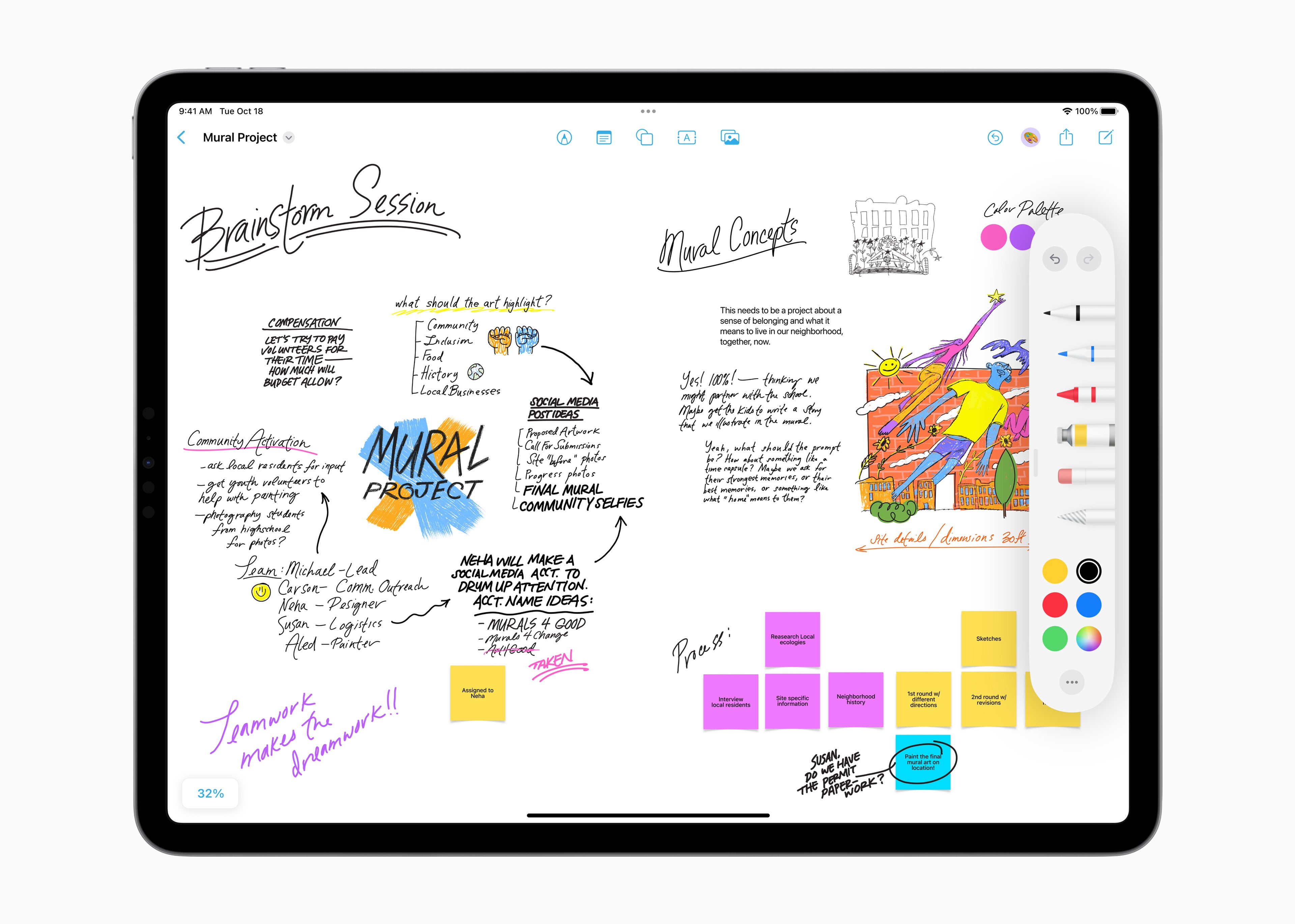 Apple Freeform app Markup - Freeform: Apple’s new powerful app for collaboration with infinite space to plan and be creative