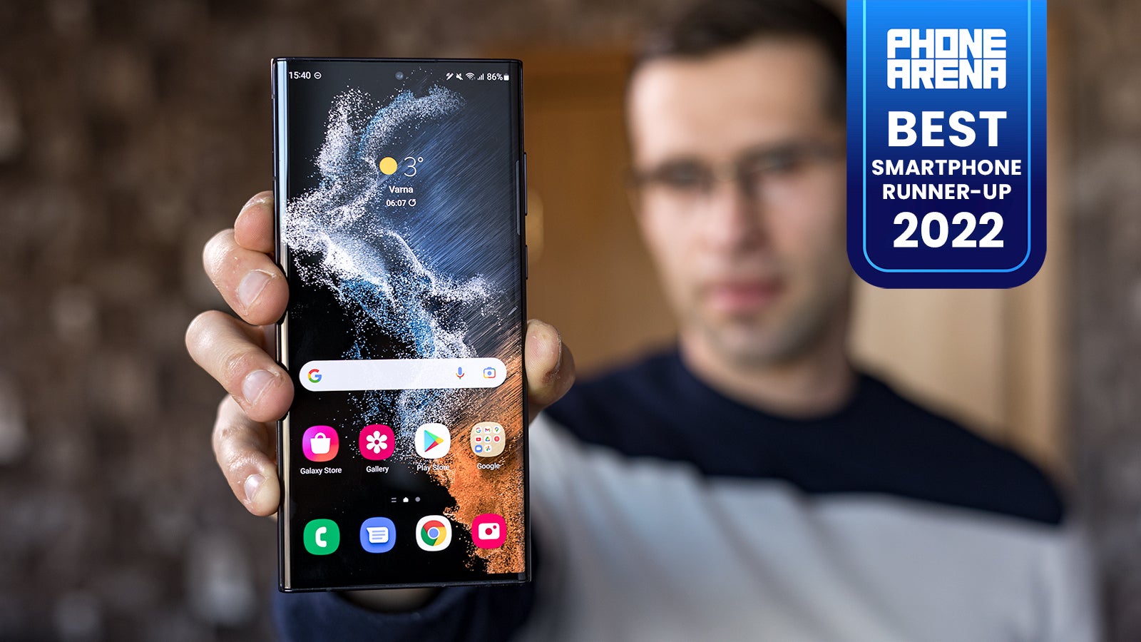(Image Credit - PhoneArena) Galaxy S22 Ultra is the runner-up for best smartphone of 2022 - PhoneArena Awards 2022: Best Phones of the Year!
