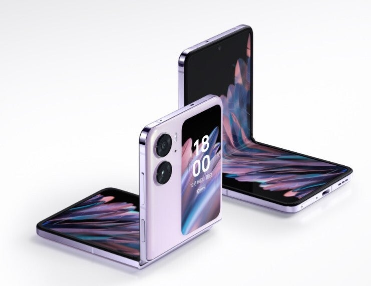 Compact foldable Oppo Find N2 and N2 Flip land with ironed-out