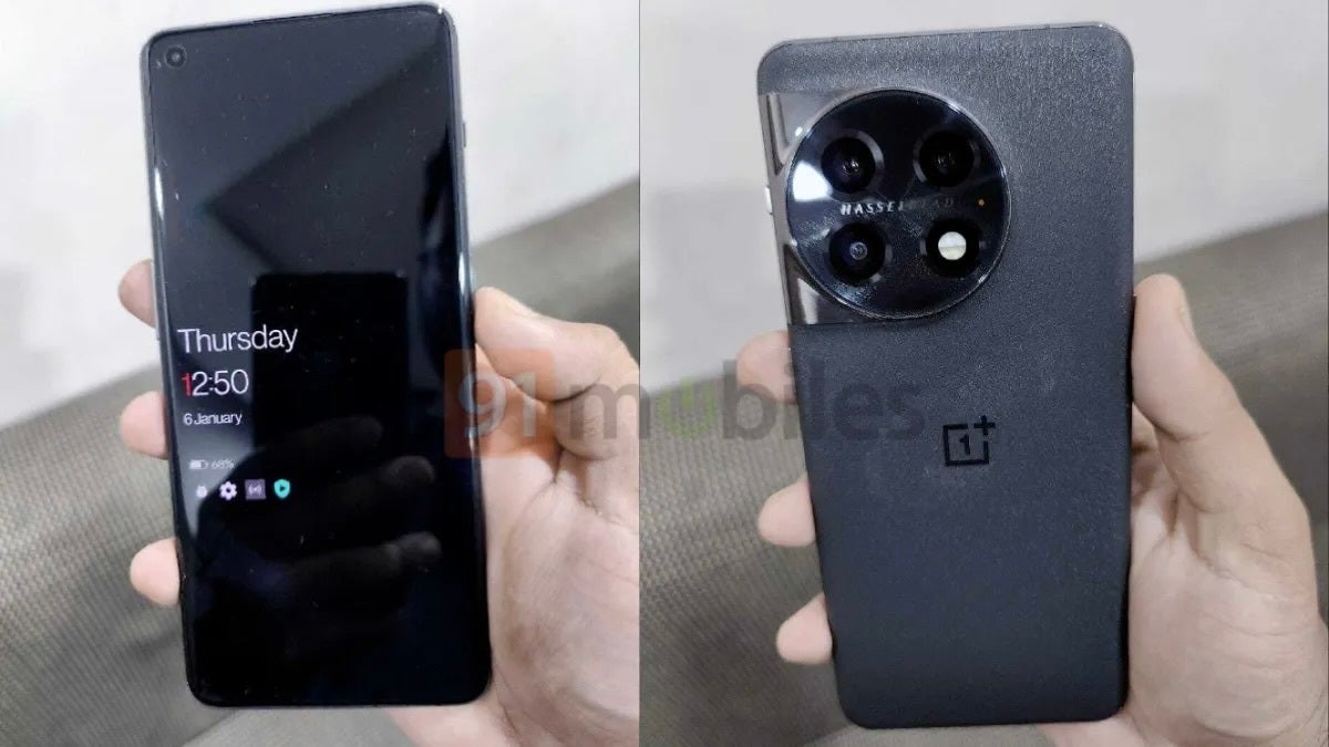 Les images montrent le OnePlus 11 dans la vraie vie