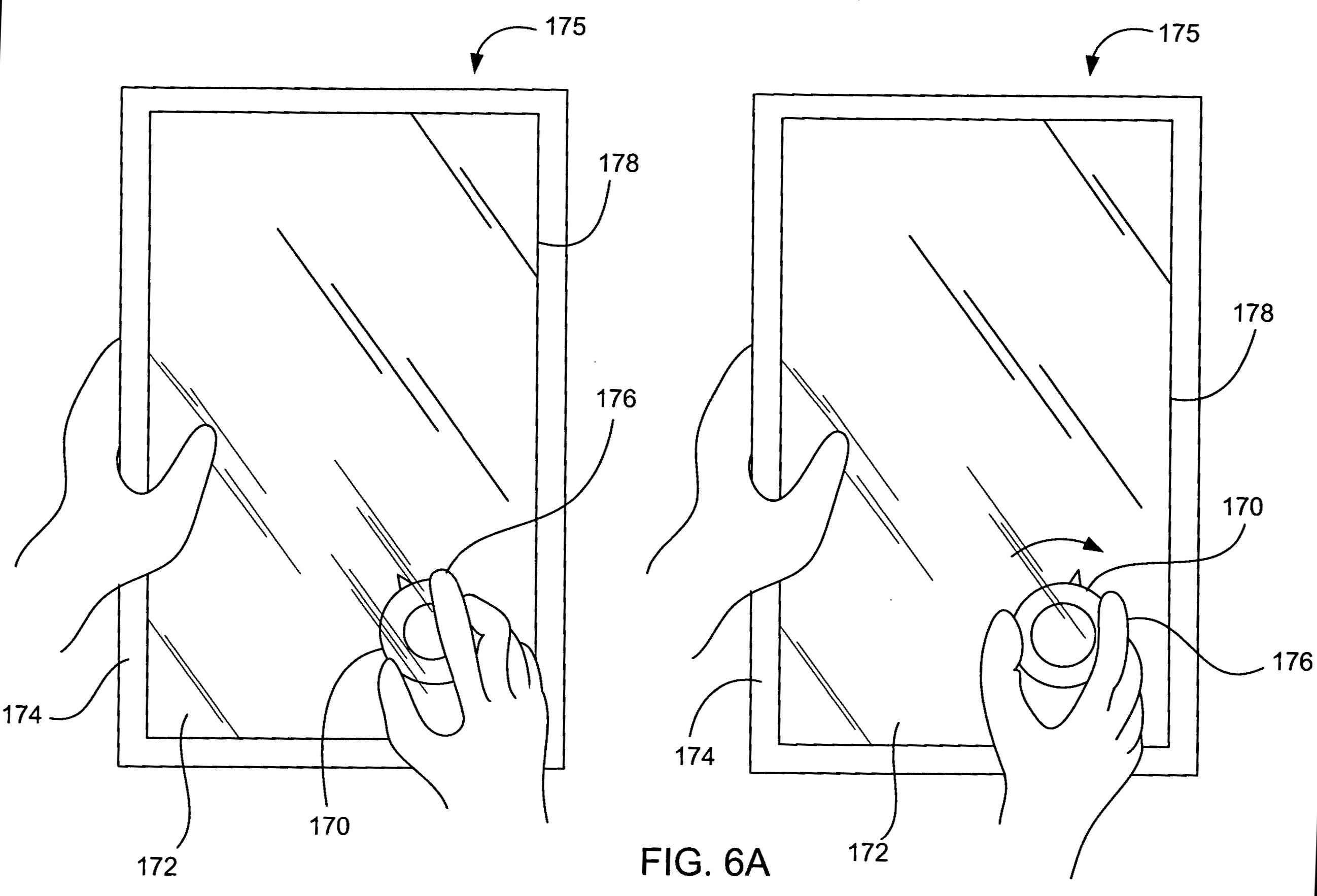 Apple considérait les iPad à molette cliquable dans le passé, révèle un ancien brevet