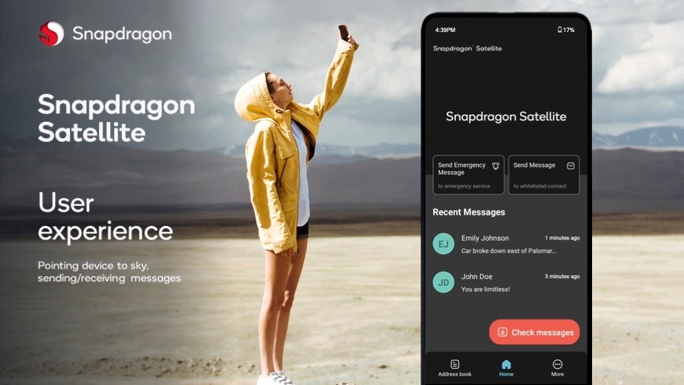 Qualcomm introduces new Snapdragon Satellite for 2-way emergency messaging