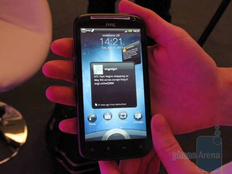La nuova schermata di blocco: HTC Sensation Hands-on