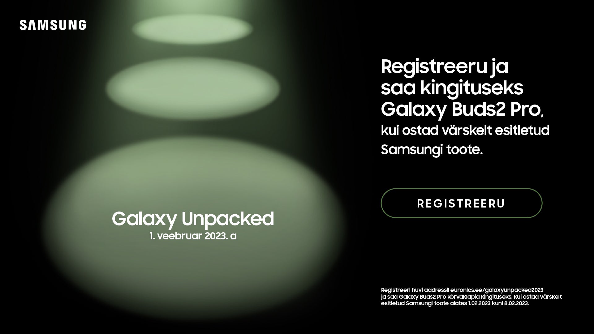 Samsung Estonia may have revealed the preorder gift for the Galaxy S23 series and its release date - Samsung inadvertently reveals Galaxy S23 release date and preorder gift
