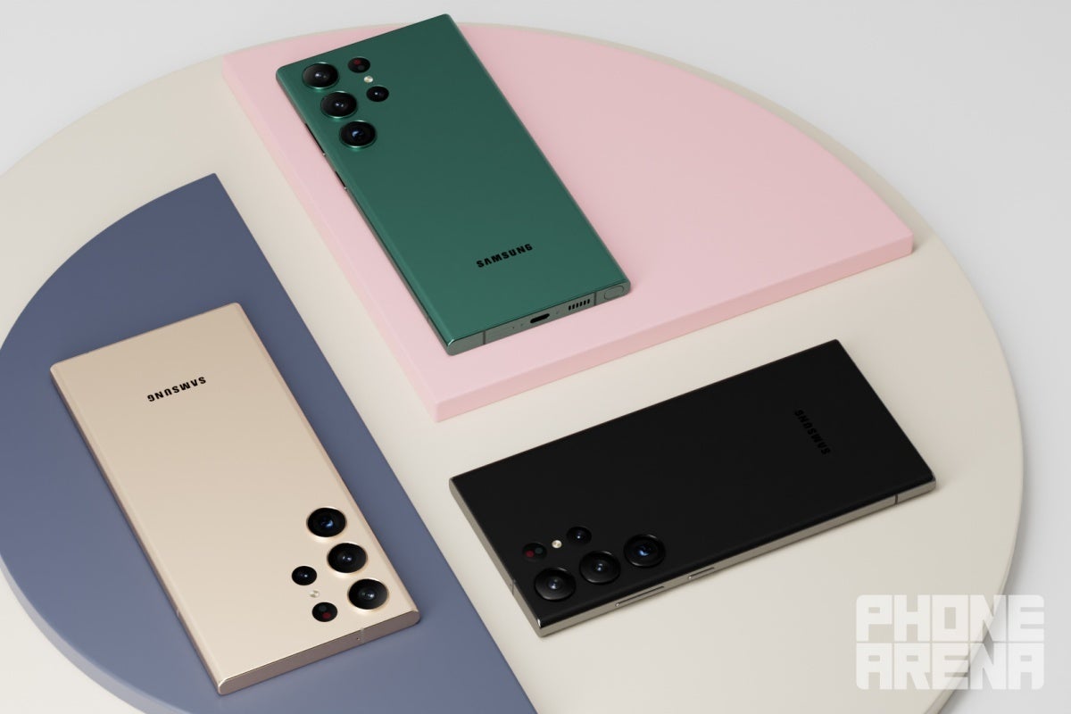 These are three of the S23 Ultra&#039;s four expected main colors. - These are most likely the final Galaxy S23 series colors, storage, and memory options