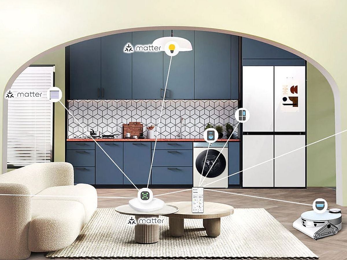 Matter allows you to link up all of your Smart Home tech and control it via your Smartphone. - A new Samsung update brings Matter Easy Pair to Galaxy Phones