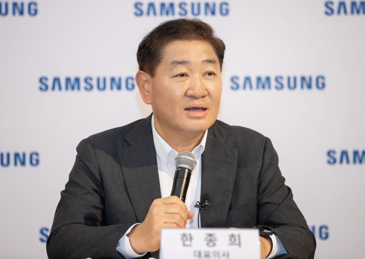 Samsung Co-CEO and Vice-Chairman&nbsp;Han Jong-Hee - Samsung in trouble? Challenging year ahead, according to Co-CEO
