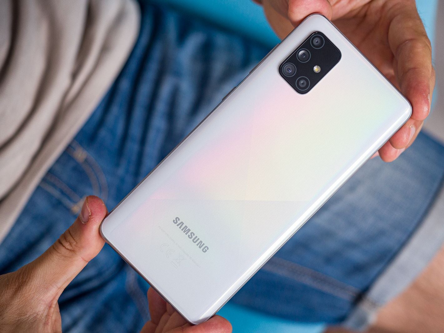 The Samsung A71’s design is striking even in 2023. - Android 13 arrives on the Galaxy A71 5G, marking its final major update