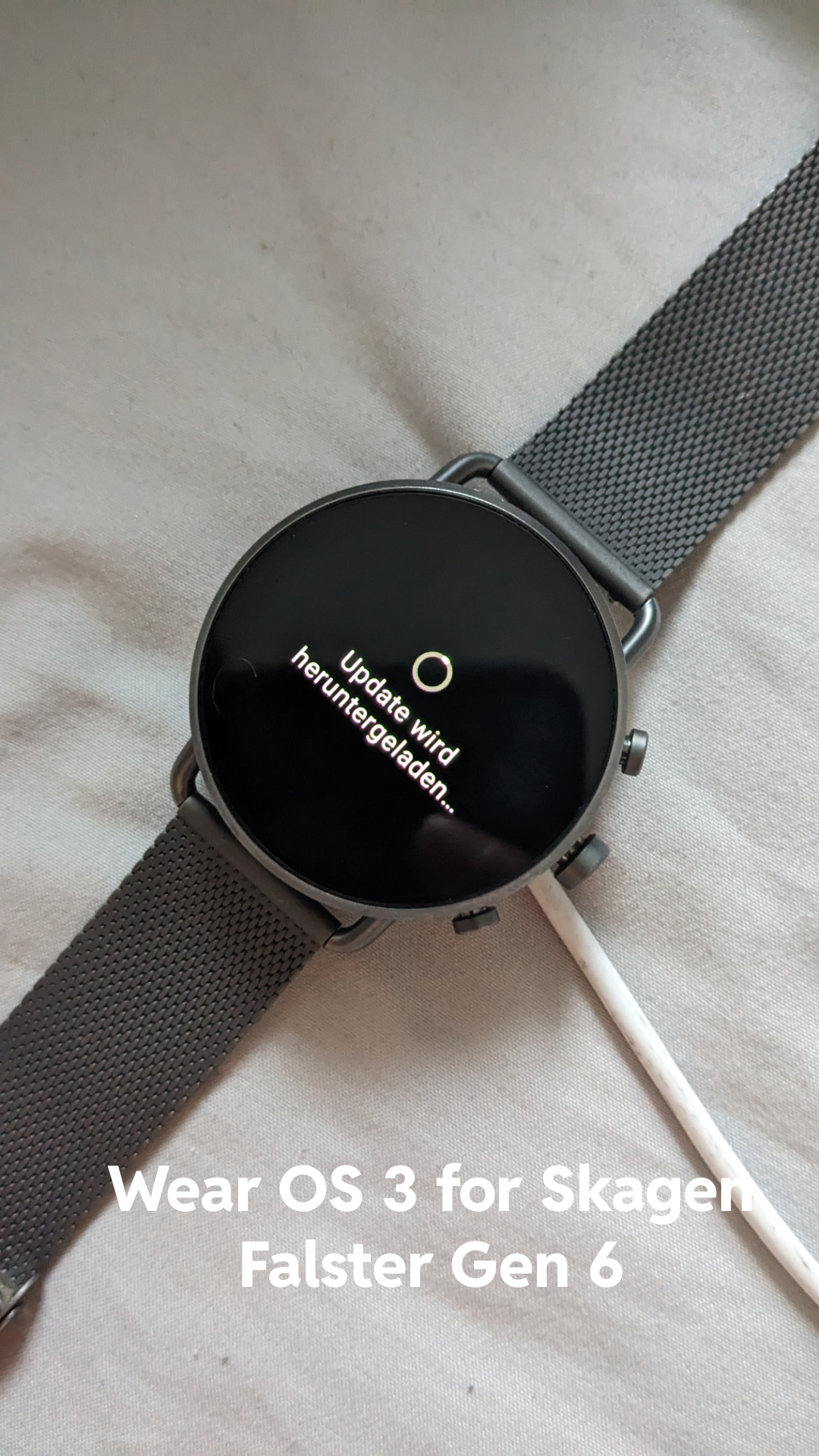 u/nerosius (Reddit) - Skagen Falster Gen 6 smartwatch gets its long-awaited Wear OS 3 update