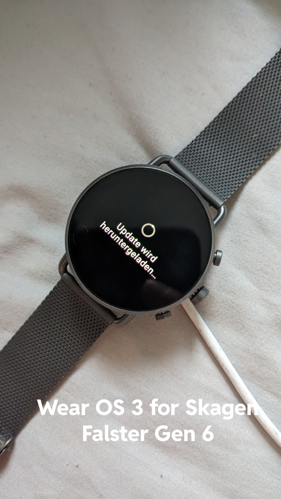 u/nerosius (Reddit) - El reloj inteligente Skagen Falster Gen 6 obtiene la tan esperada actualización Wear OS 3