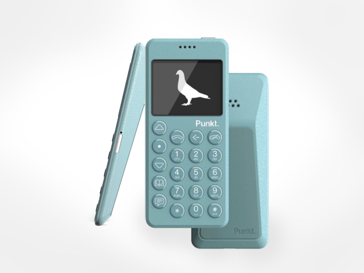The MP02 model of the Punkt phone, called Pigeon. - A startup privacy-oriented OS wants to replace Android on your phone, but also wants you to pay for it