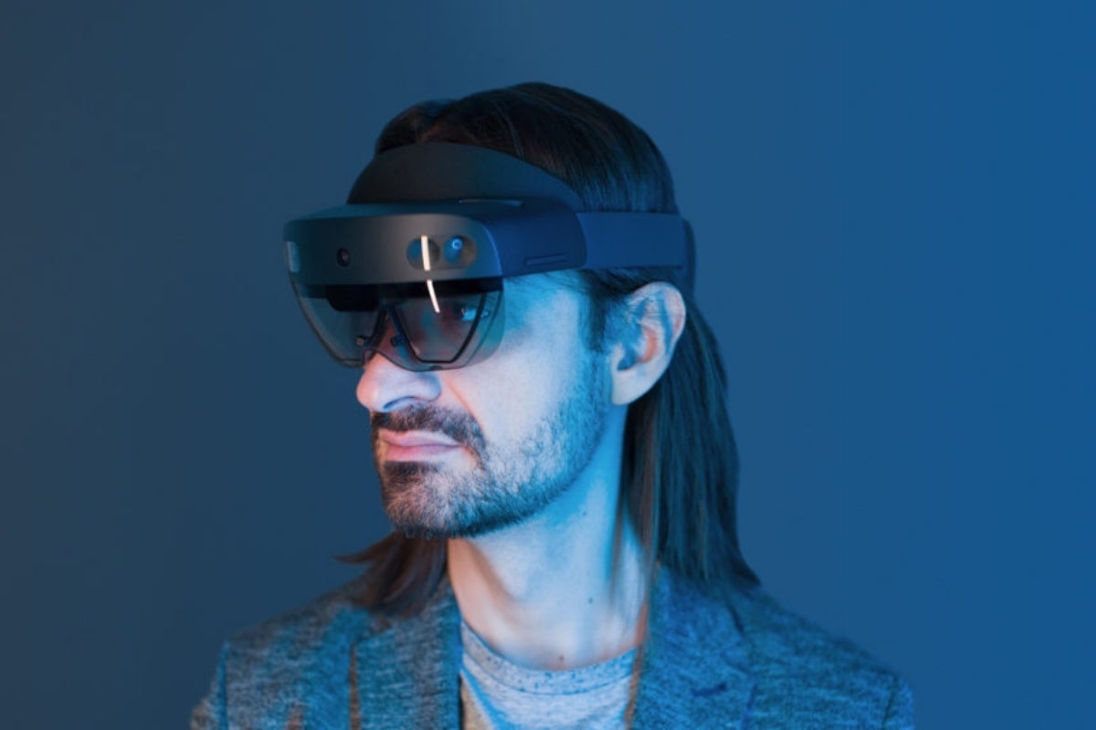 The Microsoft HoloLens 2 (pictured here) is a super-expensive MR headset that hasn&#039;t exactly proven popular with the masses. - Two different Apple headsets might be inching closer, but AR glasses are not happening