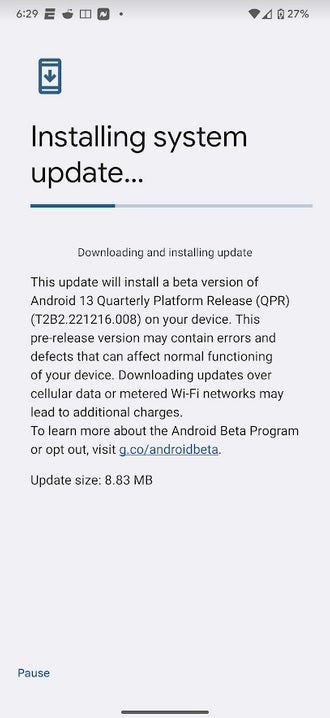 Google merilis Android 13 QPR2 Beta 2.1 hari ini - Kejutan!  Google merilis Android 13 QPR2 Beta 2.1 untuk memperbaiki bug kunci 5G Pixel