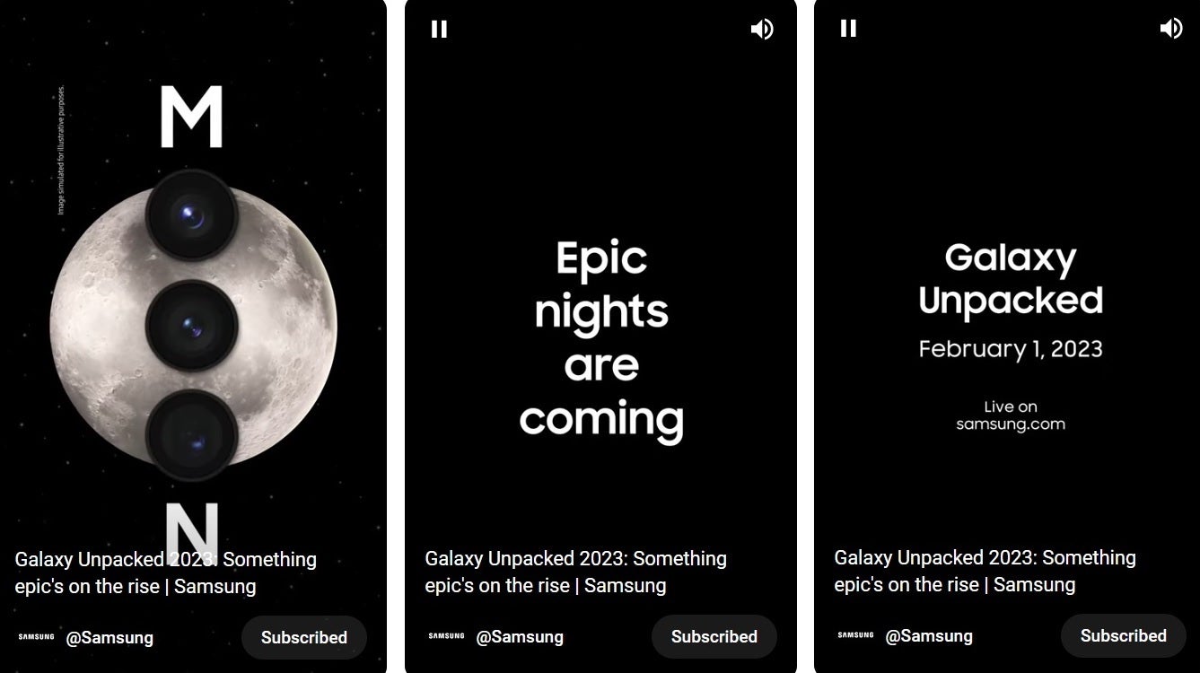 Samsung video promotes Space Zoom and Night Mode for the Galaxy S23 Ultra