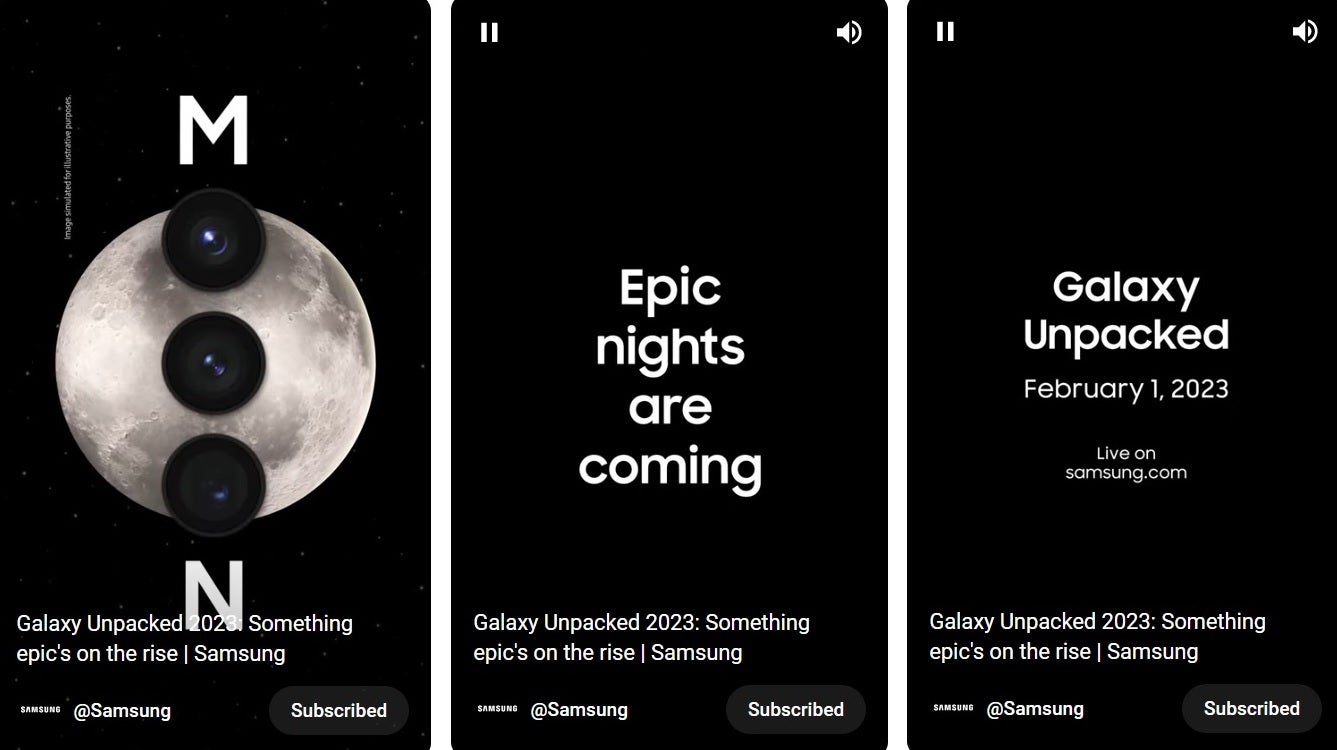 Samsung promociona Space Zoom y Night Mode para el próximo Galaxy S23 Ultra - Video de Samsung promociona Space Zoom y Night Mode para el Galaxy S23 Ultra