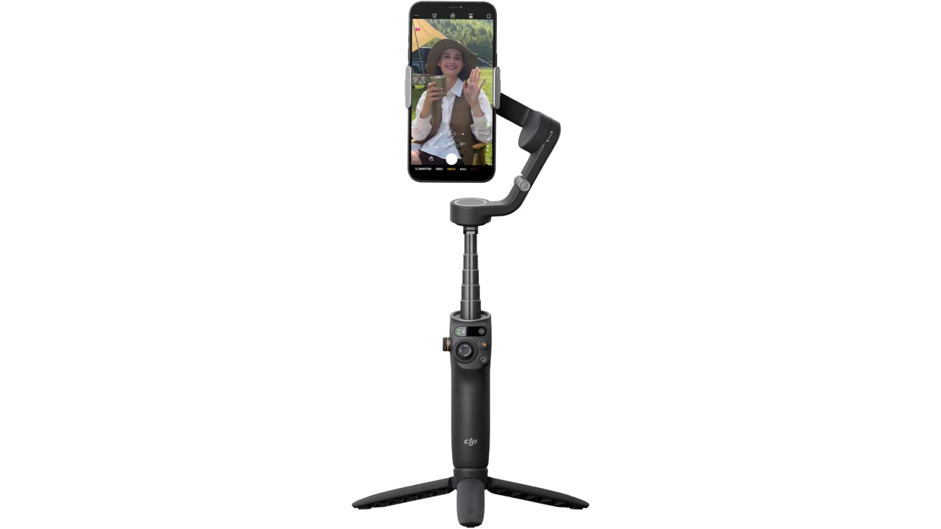 DJI Osmo Mobile 6 gimbal/tripod. - Best phone tripods for video calls, vlogging, or live streaming