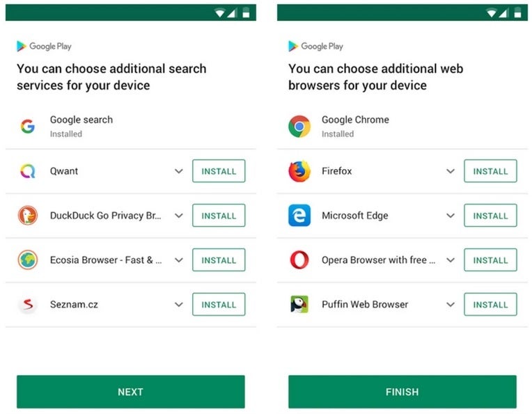 Google was forced to offer Android users alternatives to Chrome and Google Search back in 2019 - Feds could sue Google over its dominance of the digital ad market as soon as tomorrow