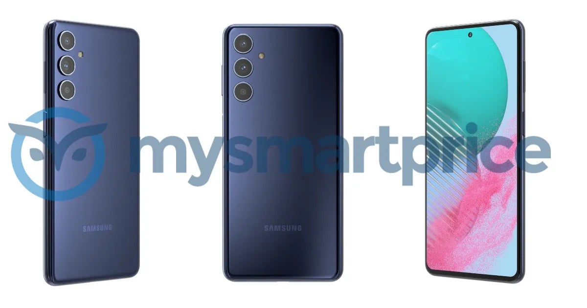 Samsung Galaxy M54 5G - Leaked renders reveal a better-looking Samsung Galaxy M53 5G sequel