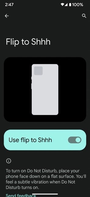 Internal code reveals that "Flip to Shhh" gesture may make it to the upcoming Google Pixel Fold